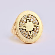 DIAMOND SIGNET RING