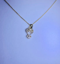 Load image into Gallery viewer, 18K Sankofa Diamond Necklace
