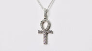 Diamond Ankh Necklace/Chain